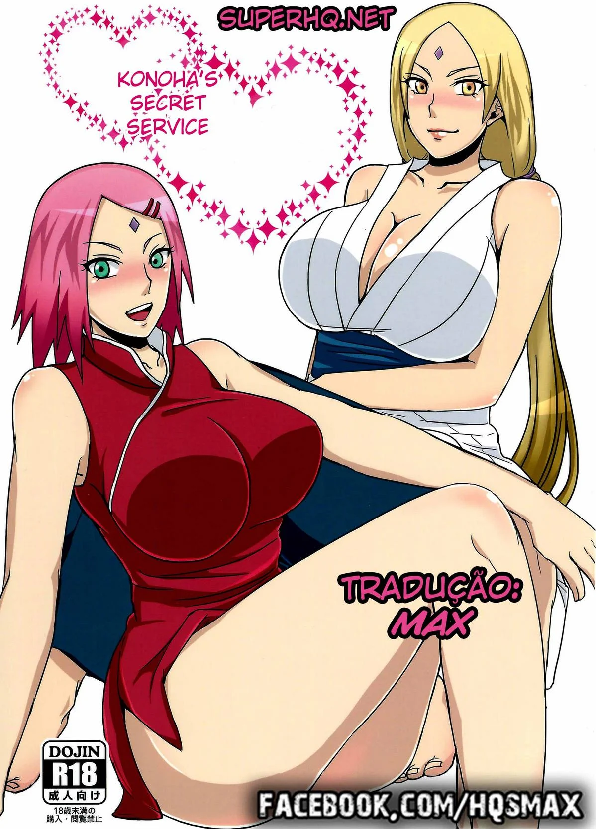 Sakura e Tsunade: Sexo Explícito e Fodas Quentes em HQ Pornô Grátis
