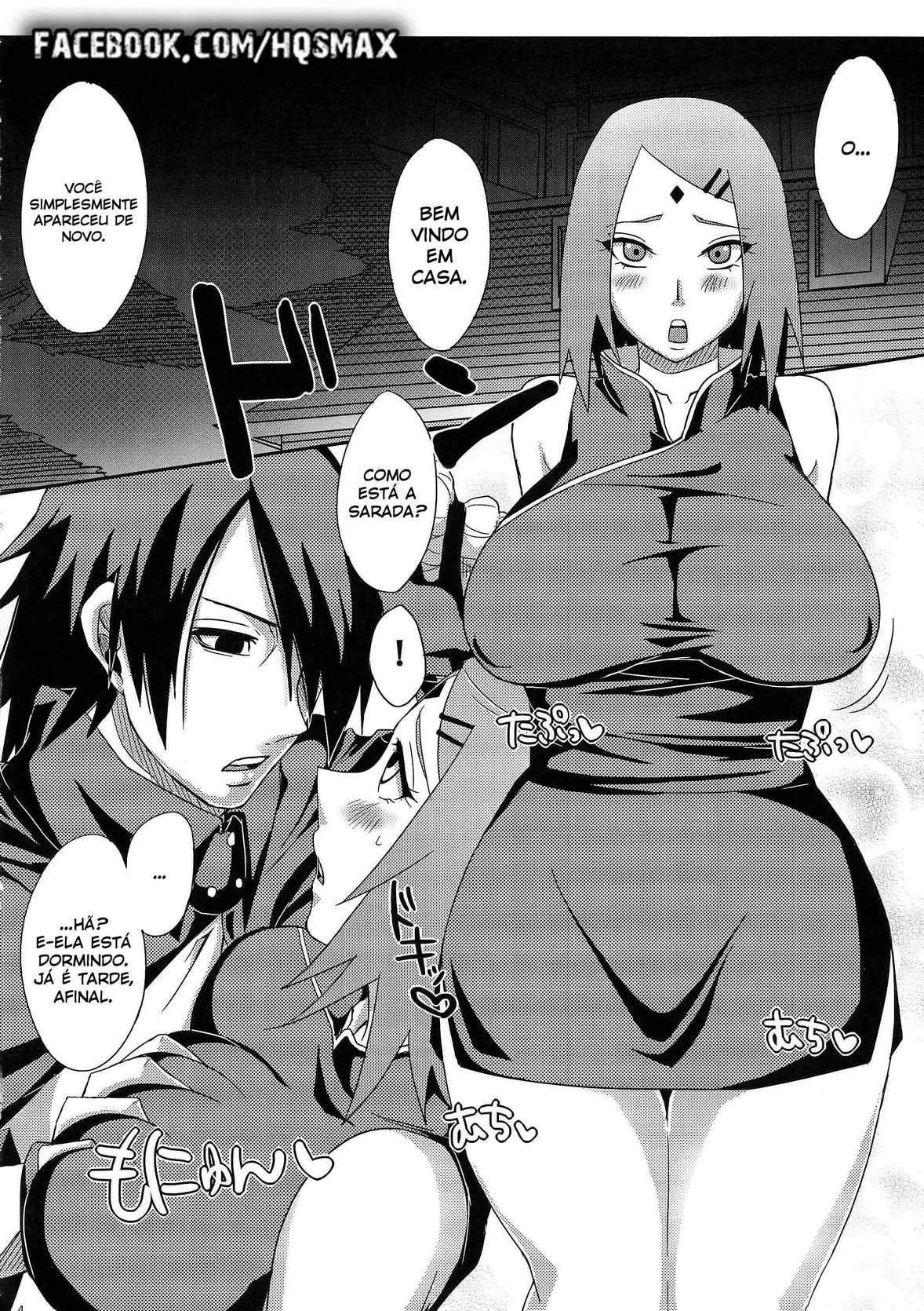 Sakura e Tsunade: Sexo Explícito e Fodas Quentes em HQ Pornô Grátis