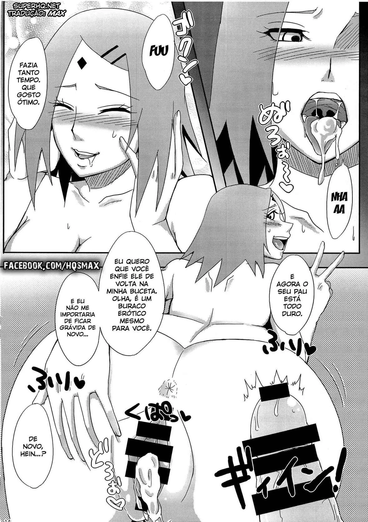 Sakura e Tsunade: Sexo Explícito e Fodas Quentes em HQ Pornô Grátis