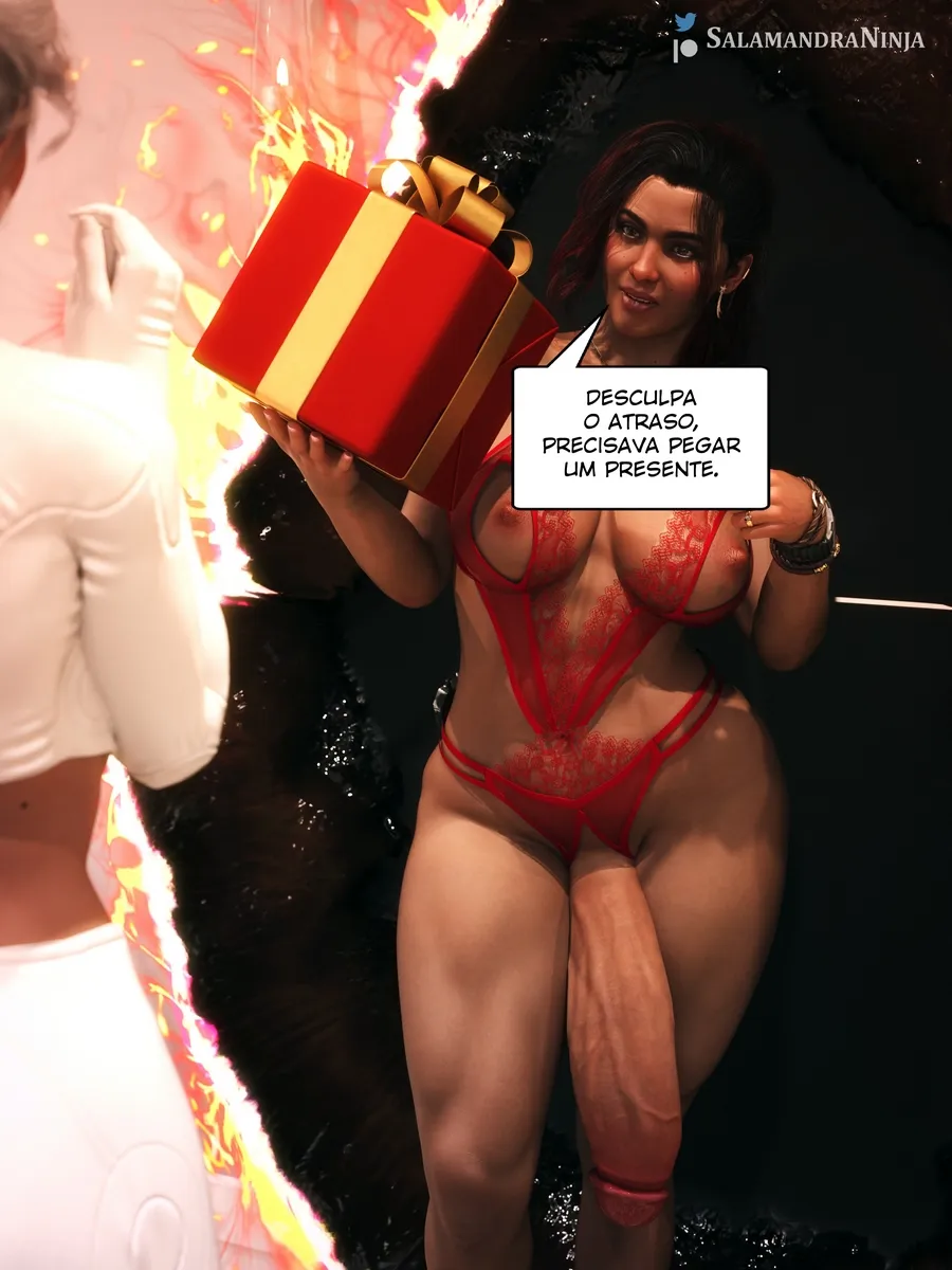 Ciri No Natal: Sexo Explícito em HQ 3D com a Salamandra Ninja Ciri No Natal: Sexo Explícito em HQ 3D com a Salamandra Ninja