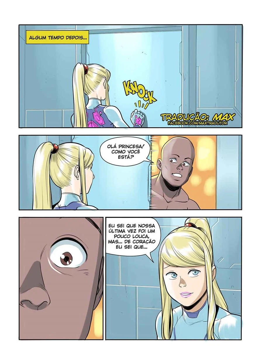 Samus Aran: Estripada e Transada em HQ Pornô Hardcore