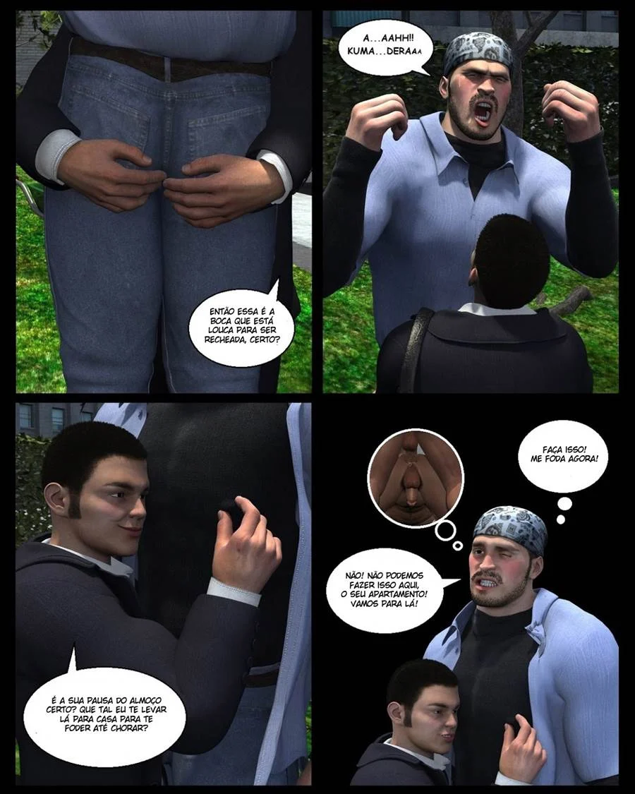 Foda Brutal: Homens Transam com Intensidade em HQ Explícita Foda Brutal: Homens Transam com Intensidade em HQ Explícita