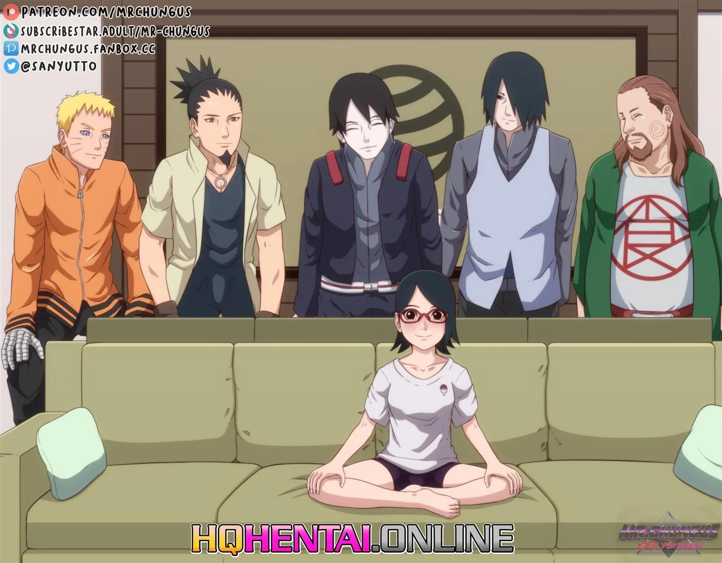 Sarada fudendo com o papai: uma putaria quente nos quadrinhos de Boruto Sarada fudendo com o papai: uma putaria quente nos quadrinhos de Boruto