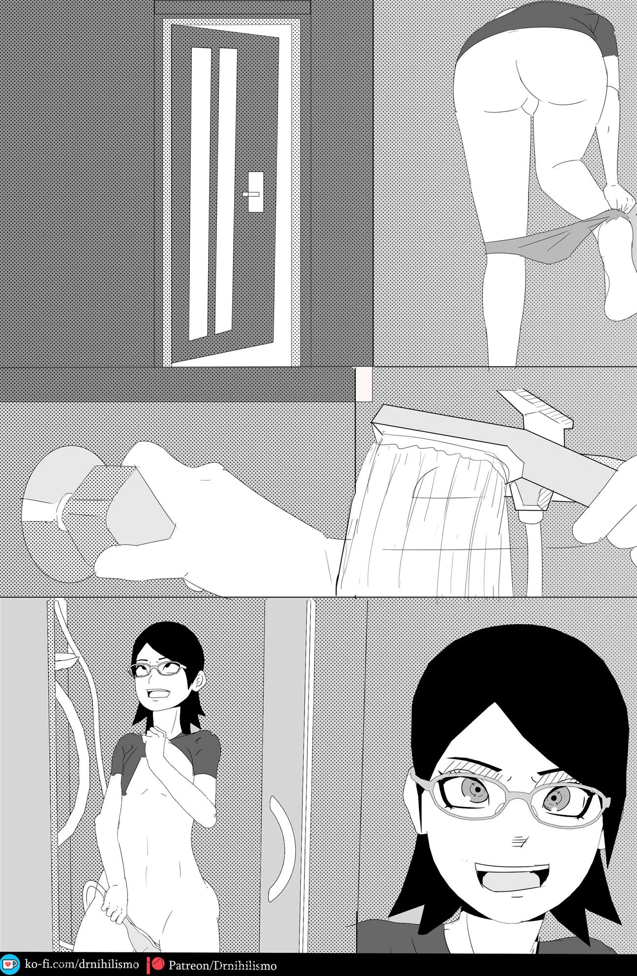 Sarada Seduz Para Ativar Mangekyo Sharingan - Hentai Explícito de Naruto