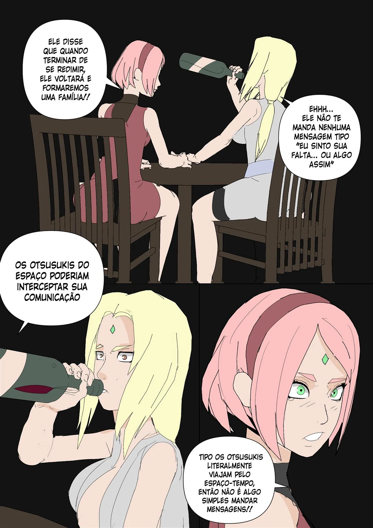 Sarada Seduz Kakashi: Uchiha em Fogo por Poder e Prazer Proibido