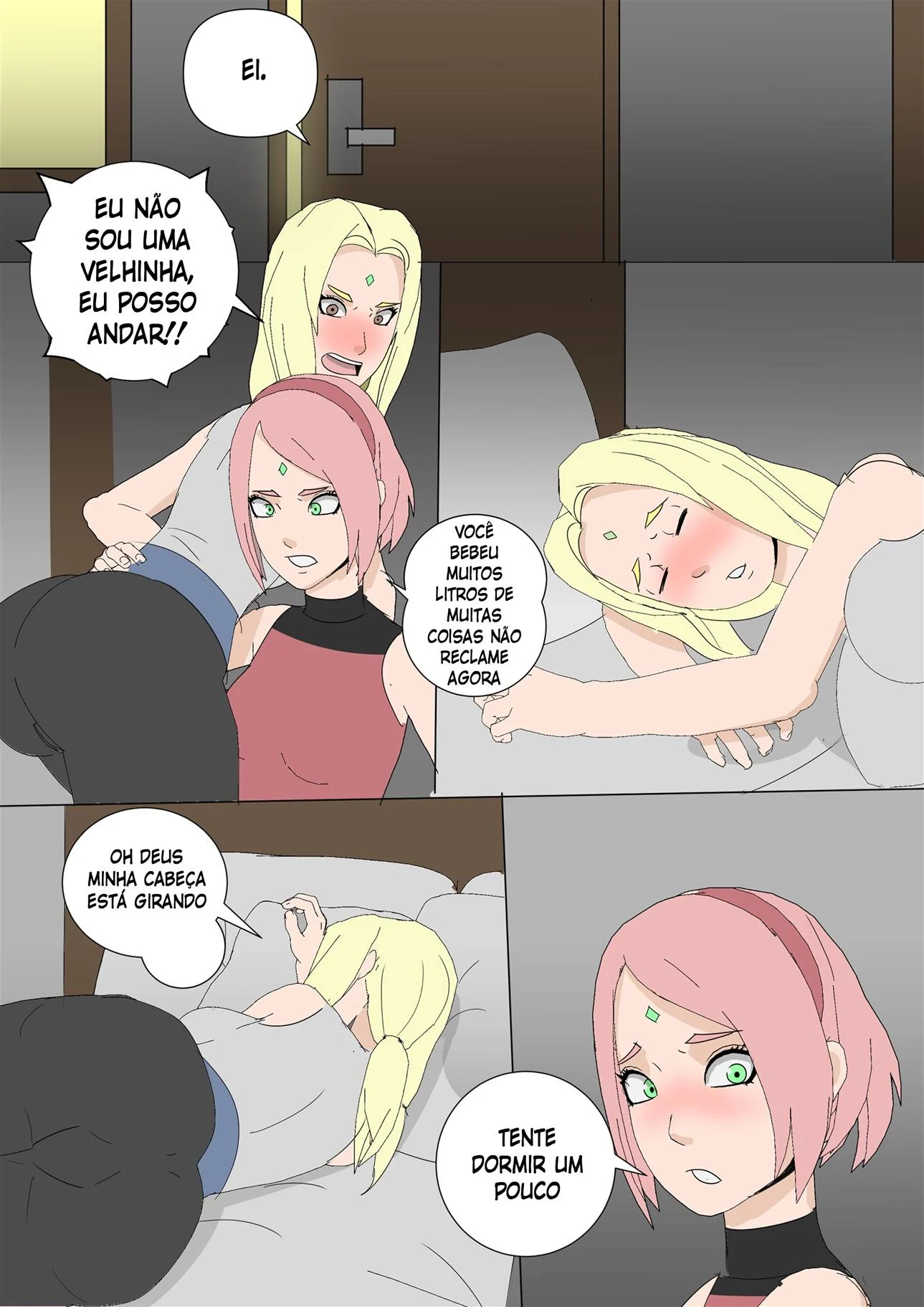 Sarada Seduz Kakashi: Uchiha em Fogo por Poder e Prazer Proibido