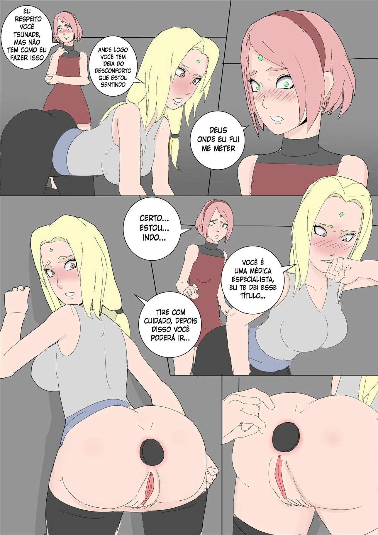 Sarada Seduz Kakashi: Uchiha em Fogo por Poder e Prazer Proibido