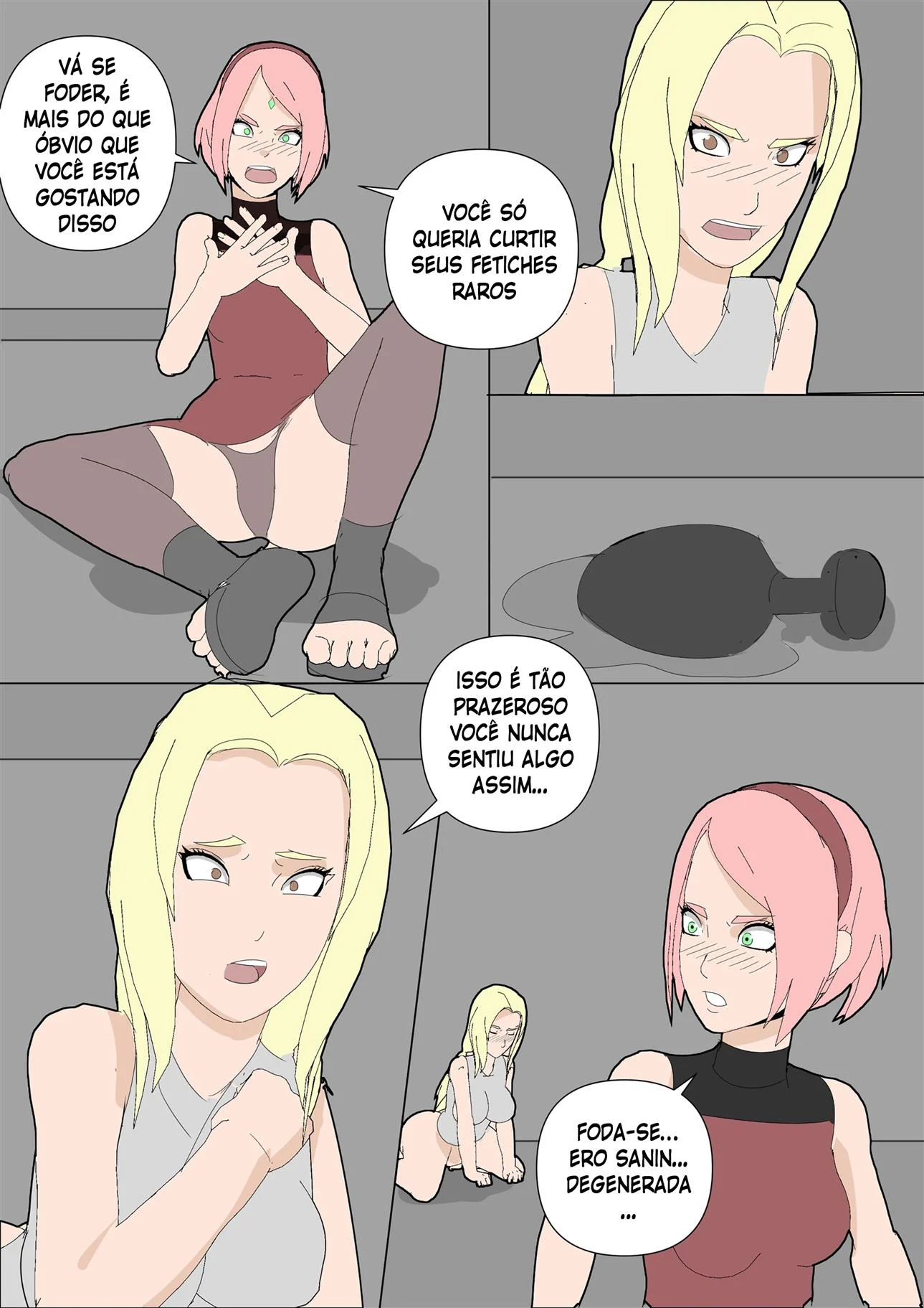Sarada Seduz Kakashi: Uchiha em Fogo por Poder e Prazer Proibido