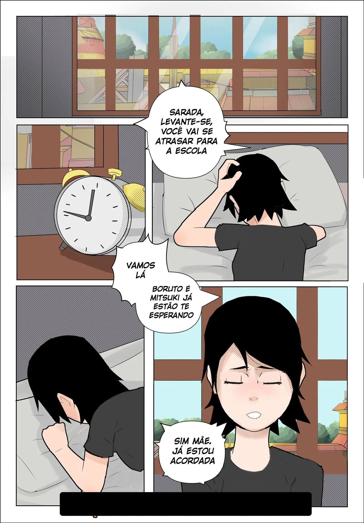 Sarada Deseja o Sharingan Pelada: Foda Explícita no Mundo Ninja