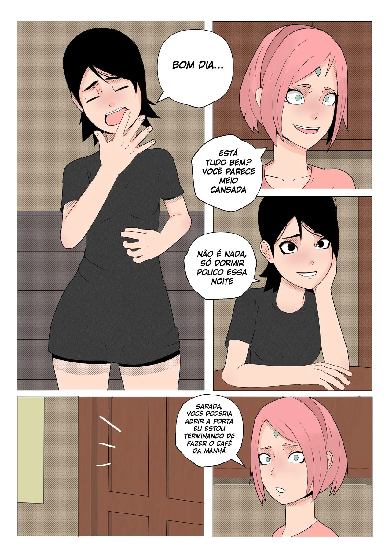 Sarada Deseja o Sharingan Pelada: Foda Explícita no Mundo Ninja