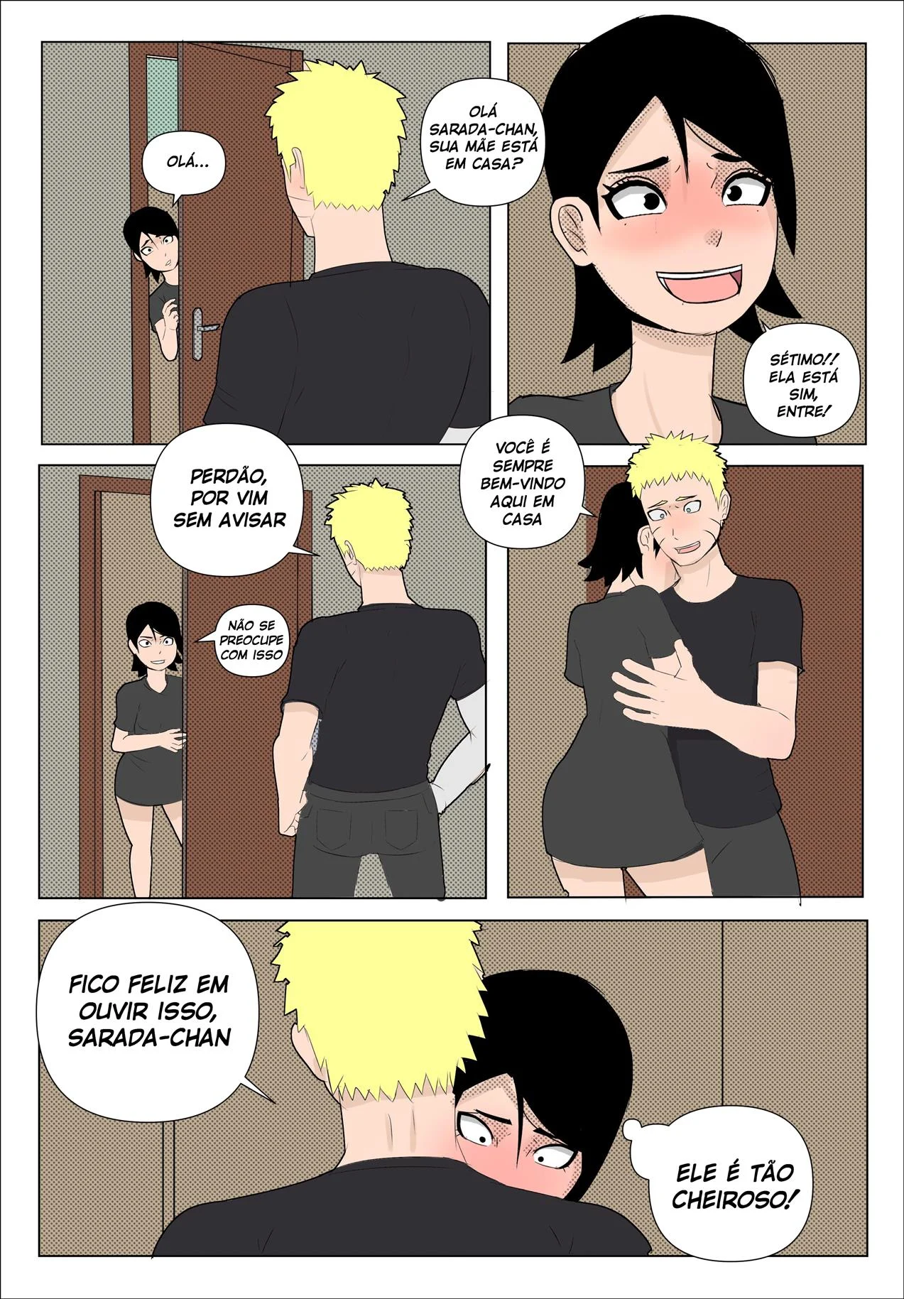 Sarada Deseja o Sharingan Pelada: Foda Explícita no Mundo Ninja