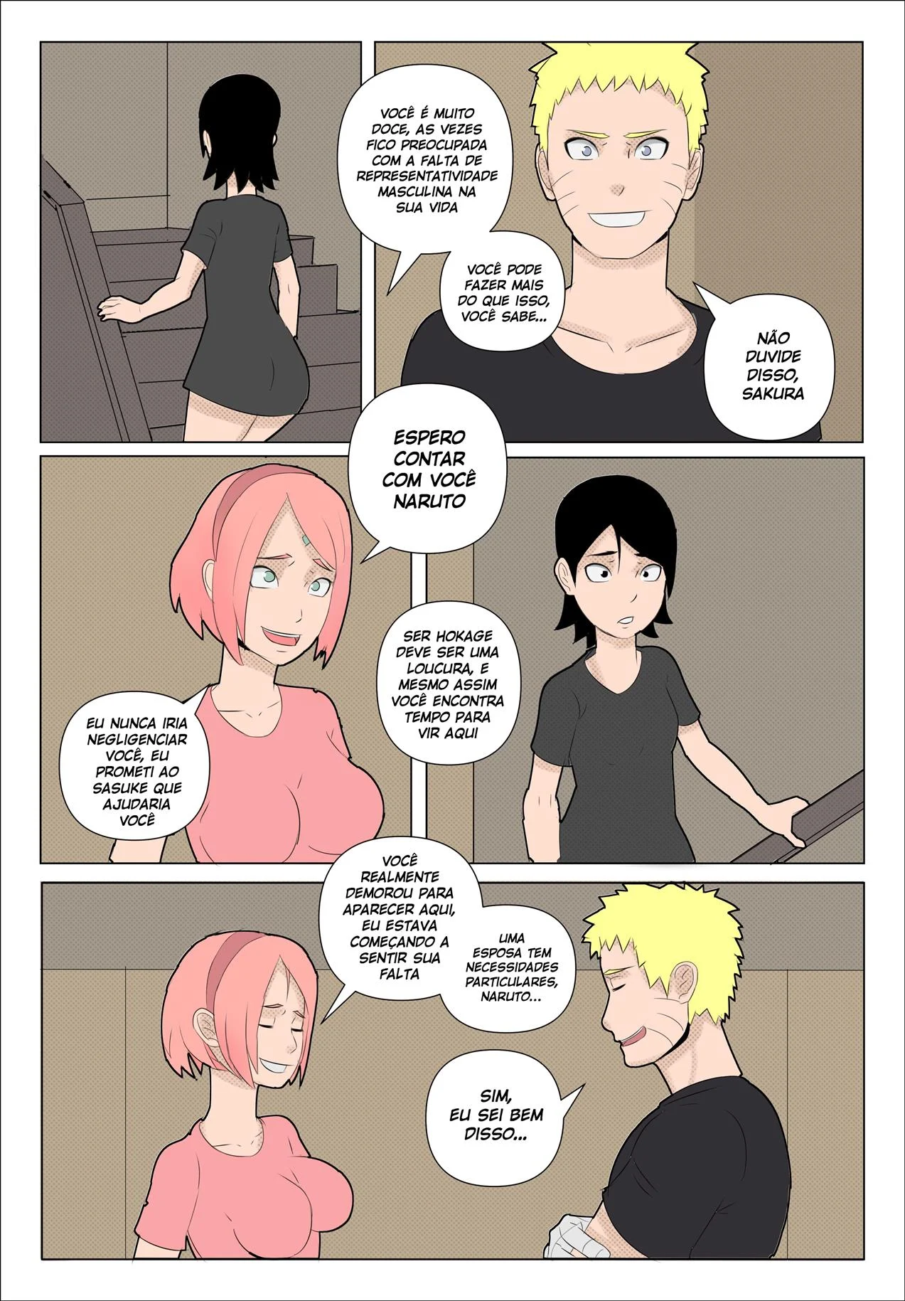 Sarada Deseja o Sharingan Pelada: Foda Explícita no Mundo Ninja