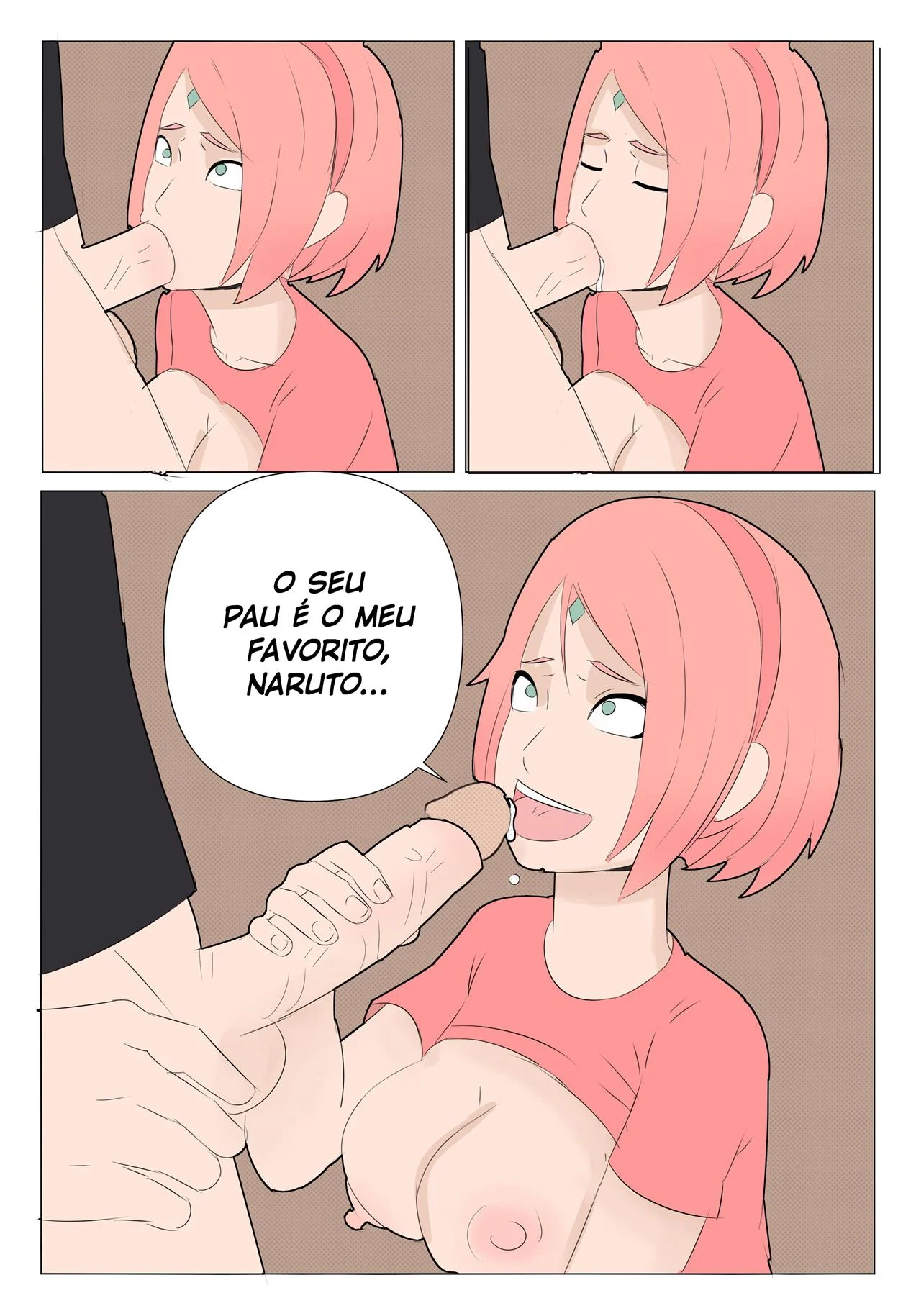Sarada Deseja o Sharingan Pelada: Foda Explícita no Mundo Ninja