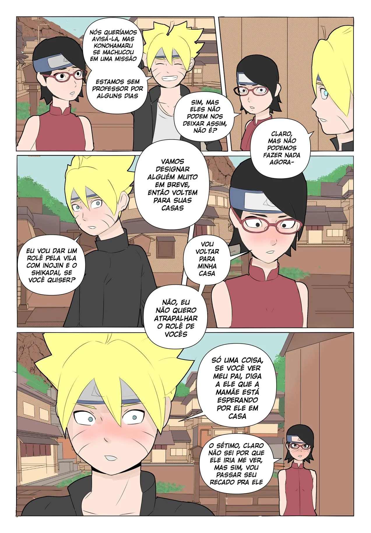 Sarada Deseja o Sharingan Pelada: Foda Explícita no Mundo Ninja