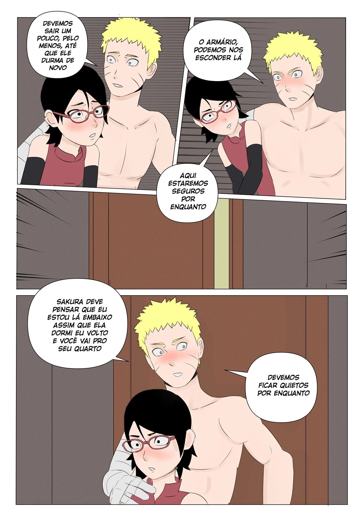 Sarada Deseja o Sharingan Pelada: Foda Explícita no Mundo Ninja