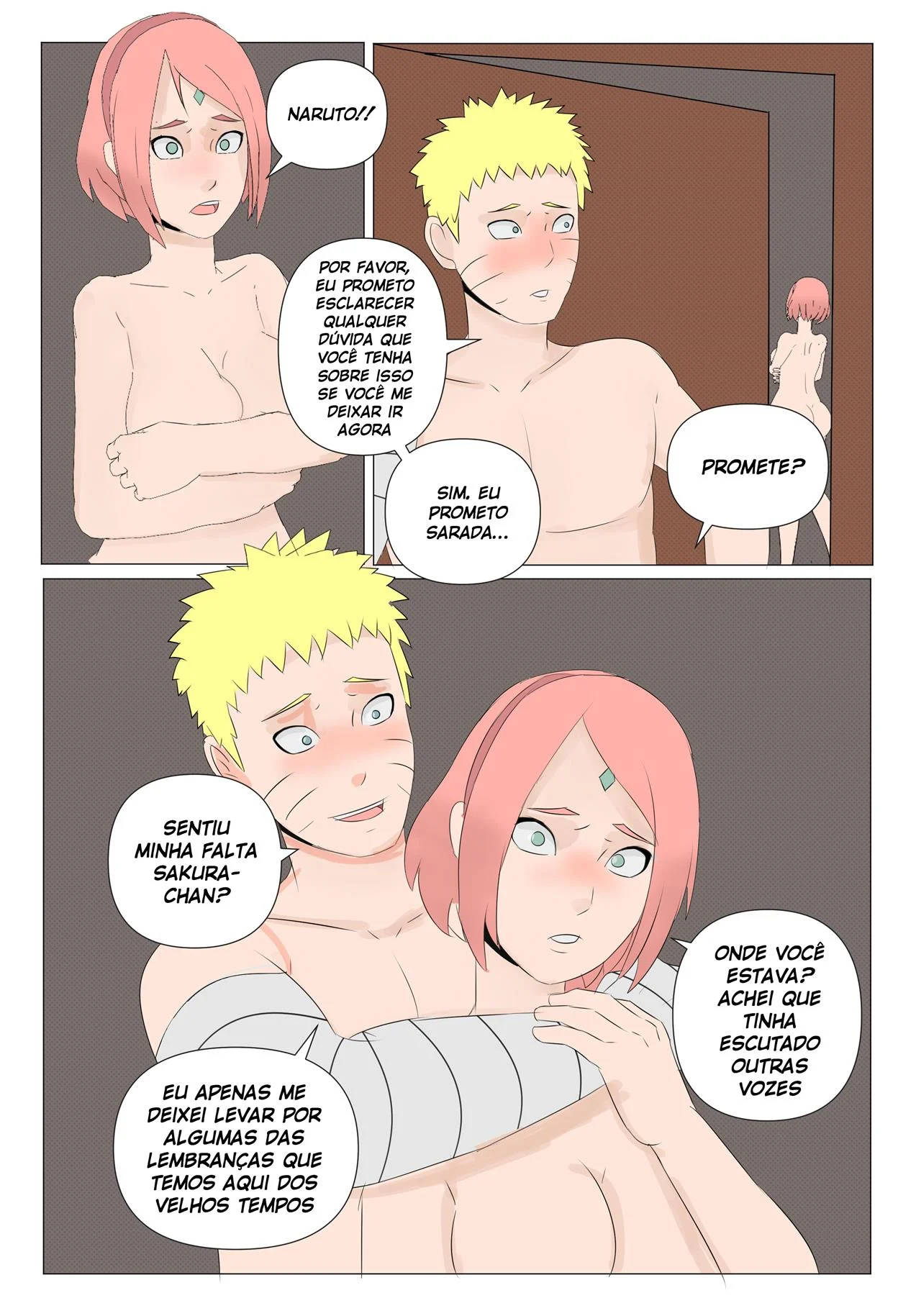 Sarada Deseja o Sharingan Pelada: Foda Explícita no Mundo Ninja