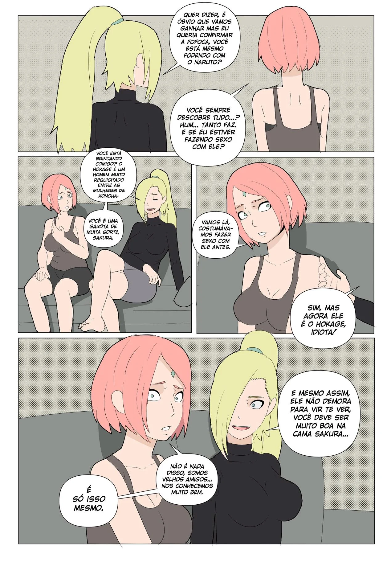 Sarada Seduzindo para Ativar Seu Sharingan - Hentai Explícito de Naruto