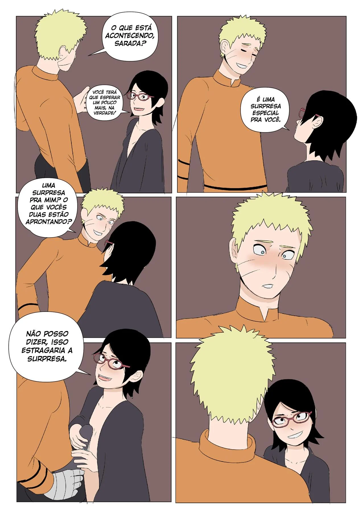 Sarada Seduzindo para Ativar Seu Sharingan - Hentai Explícito de Naruto