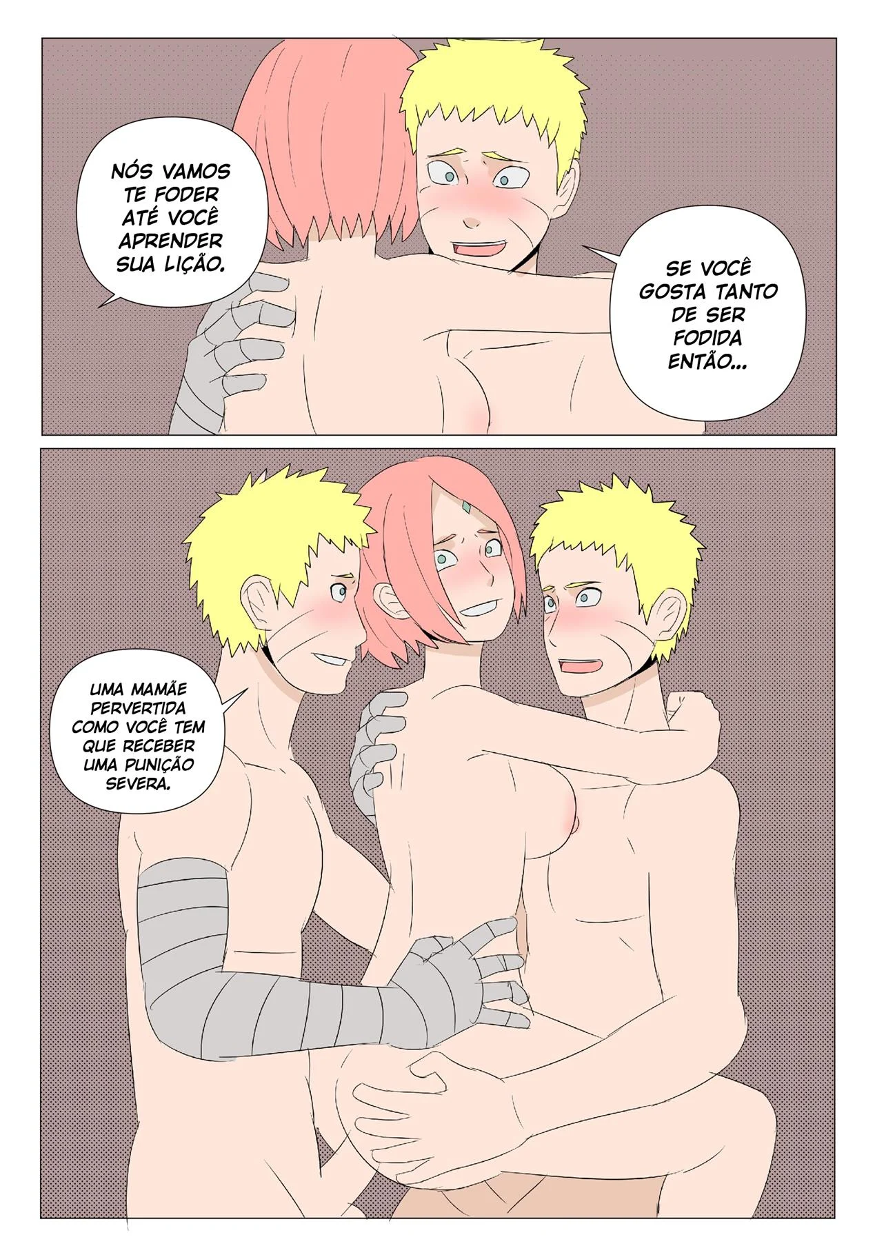 Sarada Seduzindo para Ativar Seu Sharingan - Hentai Explícito de Naruto