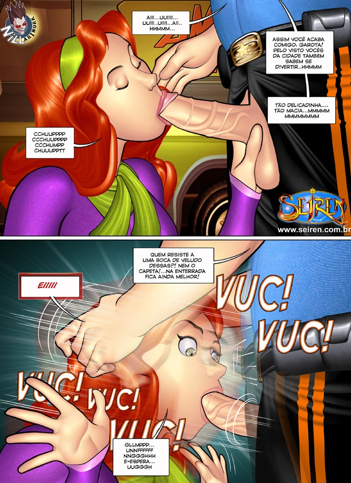 Scooby Doo: A Surra de Piroca do Fantasma Tarado - Quadrinhos Pornôs Explícitos