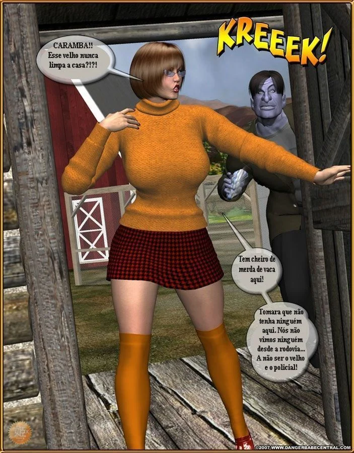 Scooby-Doo: A Suruba Fantasma - Sexo Explícito em HQ 3D