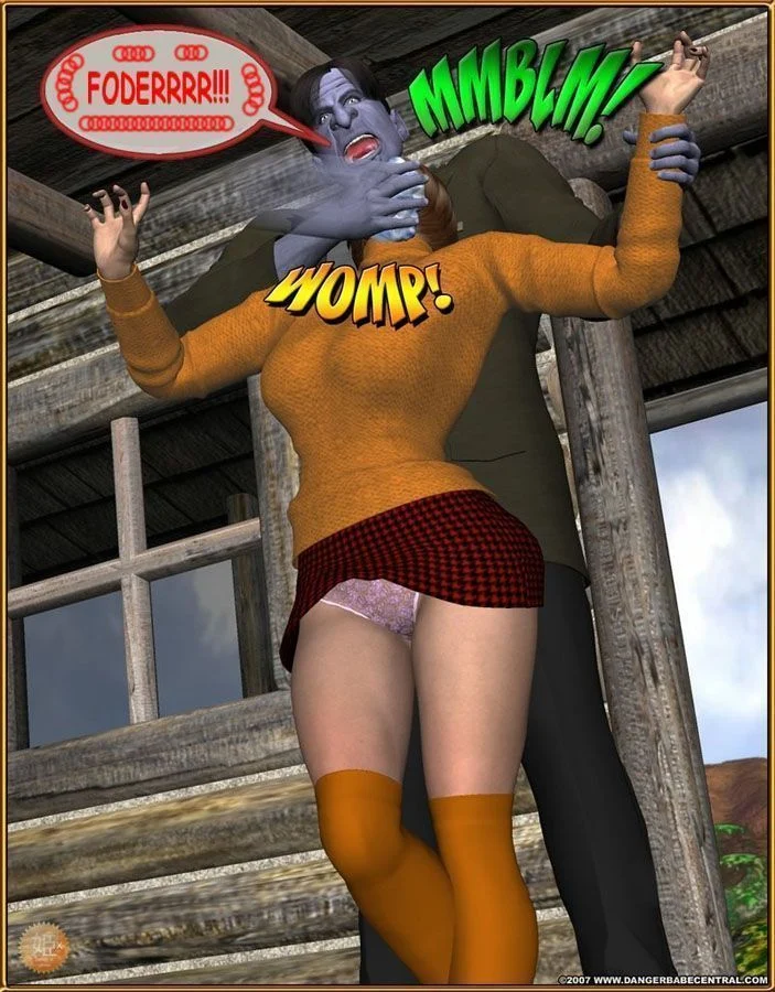 Scooby-Doo: A Suruba Fantasma - Sexo Explícito em HQ 3D