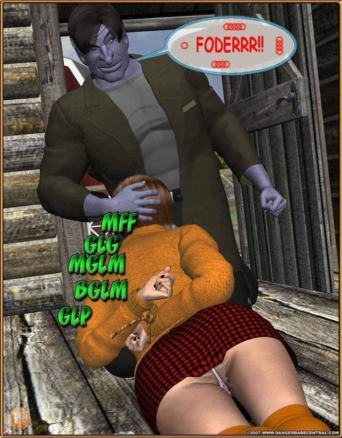 Scooby-Doo: A Suruba Fantasma - Sexo Explícito em HQ 3D