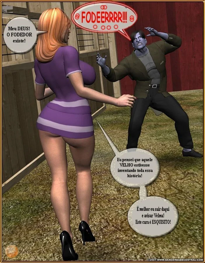 Scooby-Doo: A Suruba Fantasma - Sexo Explícito em HQ 3D