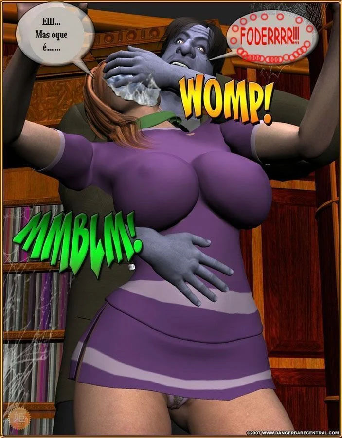 Scooby-Doo: A Suruba Fantasma - Sexo Explícito em HQ 3D
