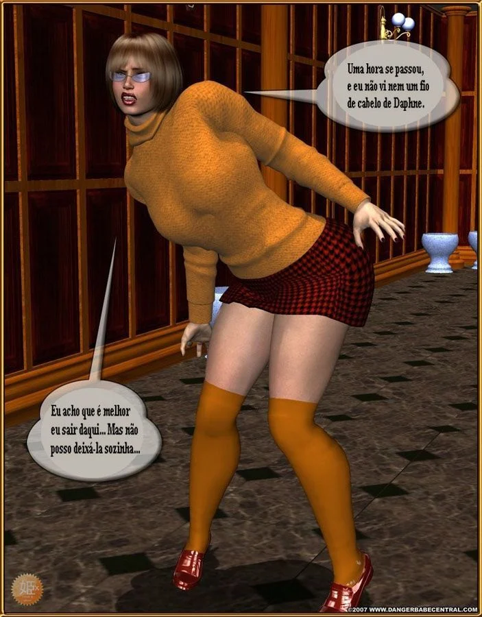 Scooby-Doo: A Suruba Fantasma - Sexo Explícito em HQ 3D