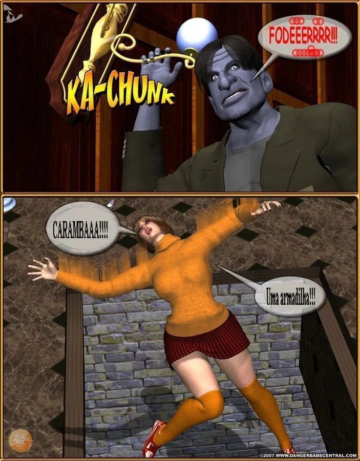 Scooby-Doo: A Suruba Fantasma - Sexo Explícito em HQ 3D