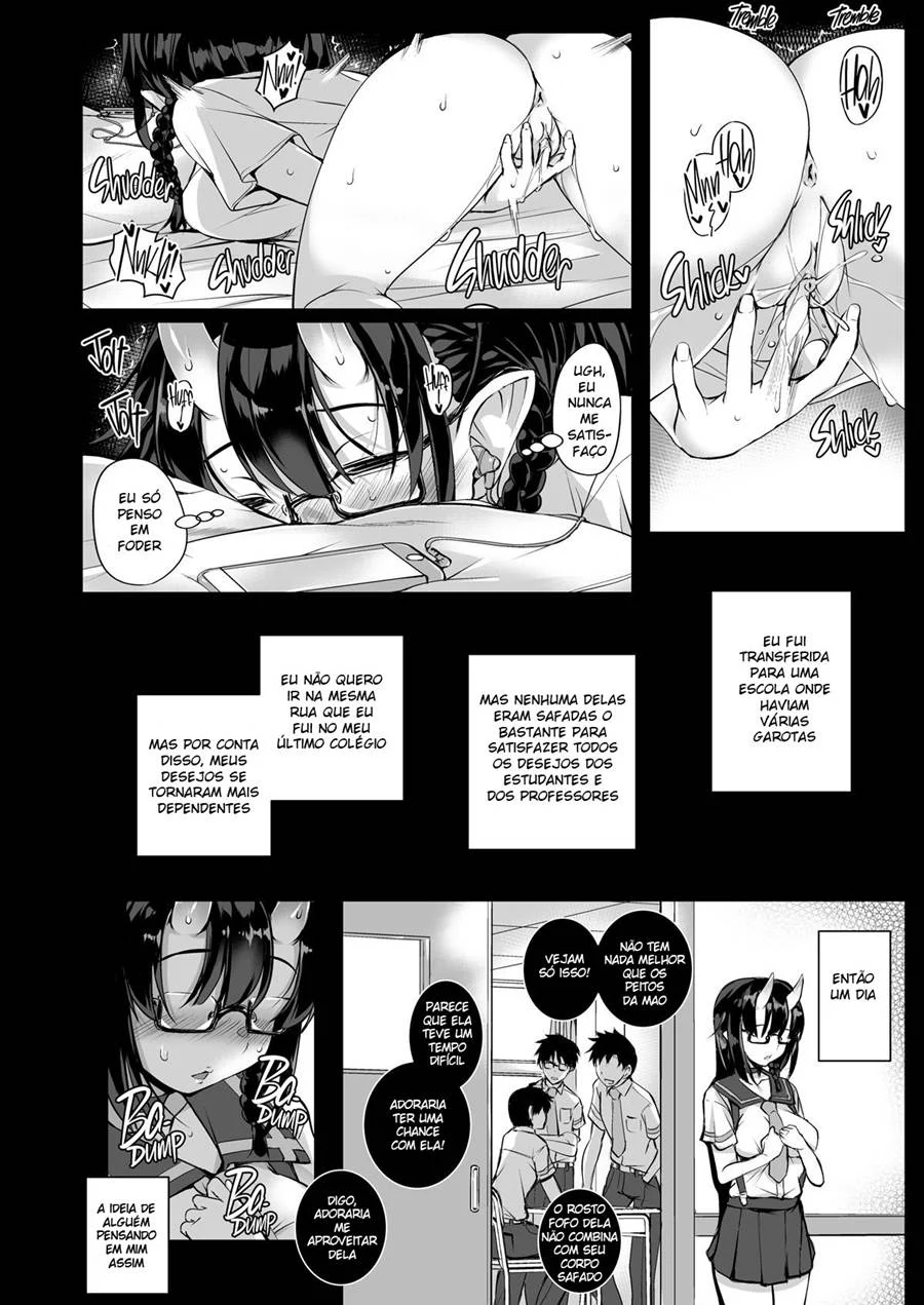 Garota Má Transa Sem Limite: Hentai Explícito em HQ