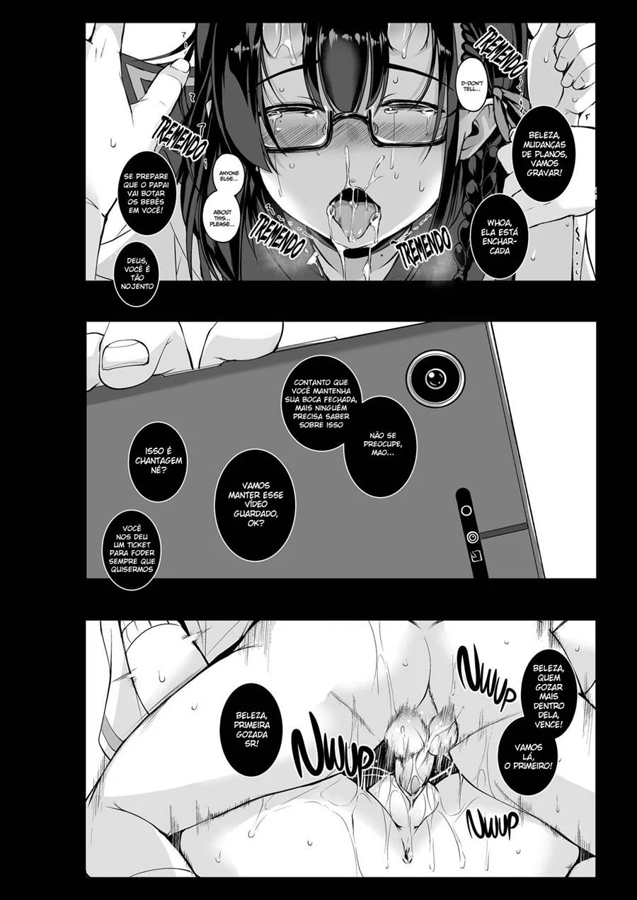 Garota Má Transa Sem Limite: Hentai Explícito em HQ