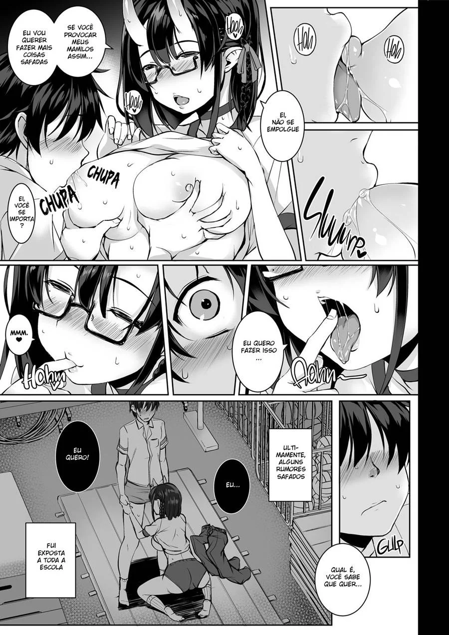 Garota Má Transa Sem Limite: Hentai Explícito em HQ