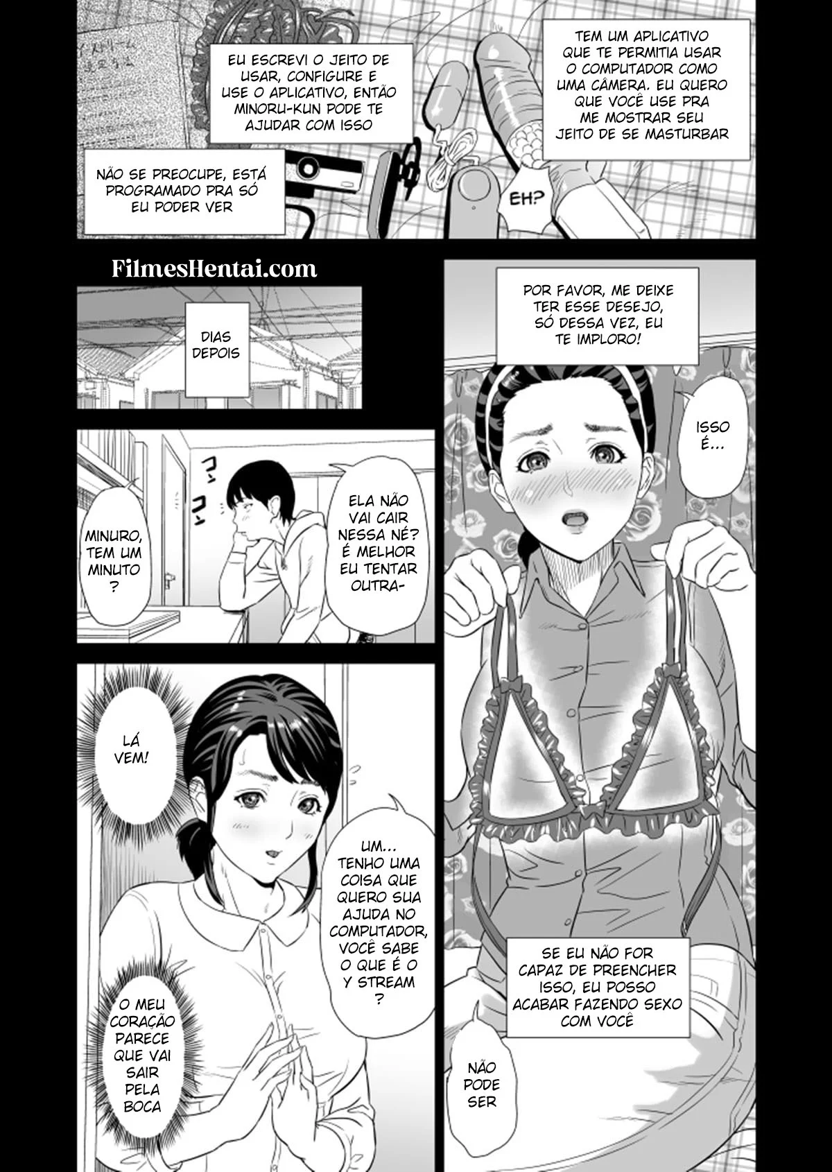 A Vizinha Safada: Foda Quente com a Mamãe no Capitulo 2