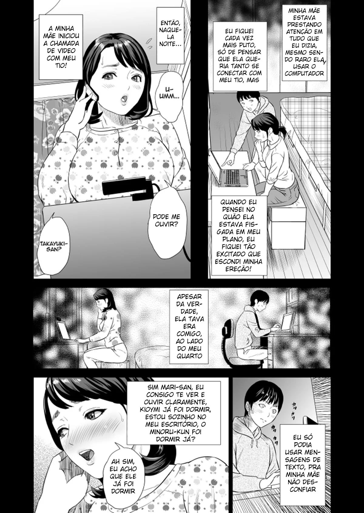 A Vizinha Safada: Foda Quente com a Mamãe no Capitulo 2