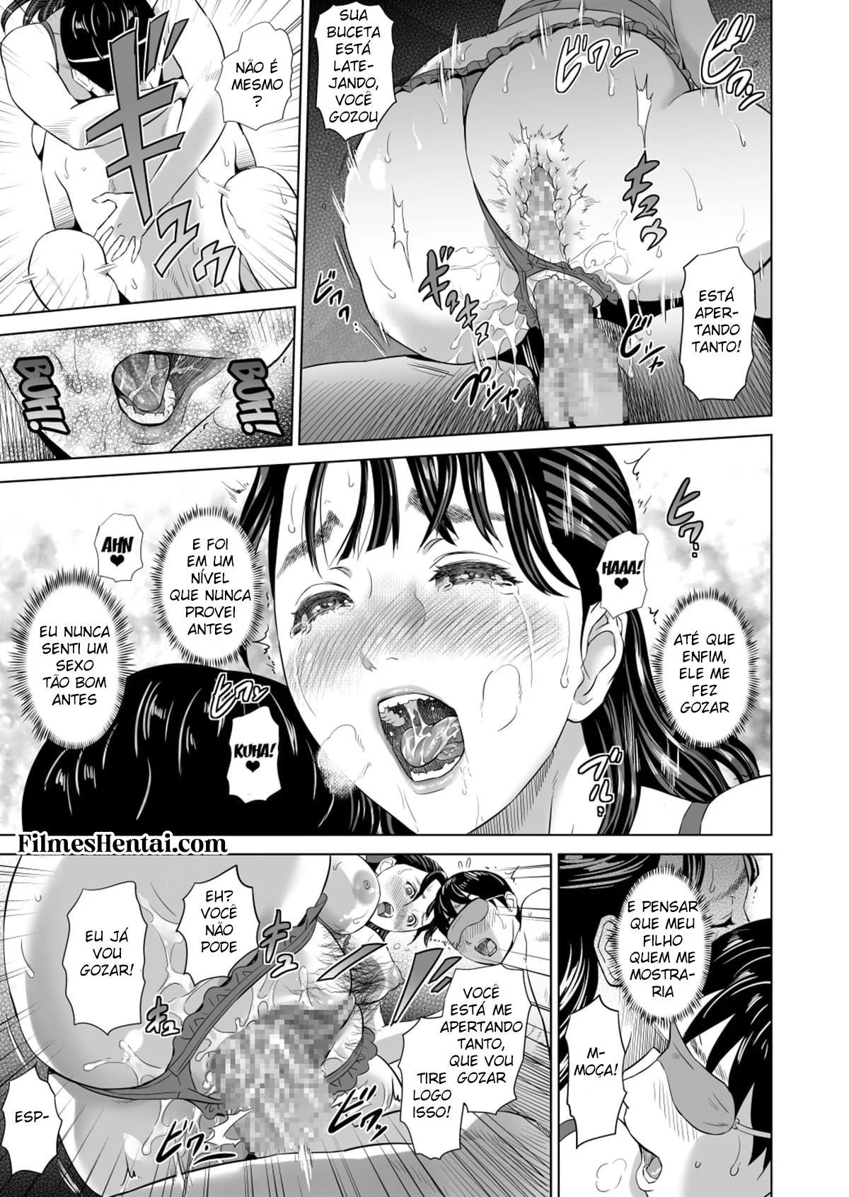 A Vizinha Safada: Foda Quente com a Mamãe no Capitulo 2