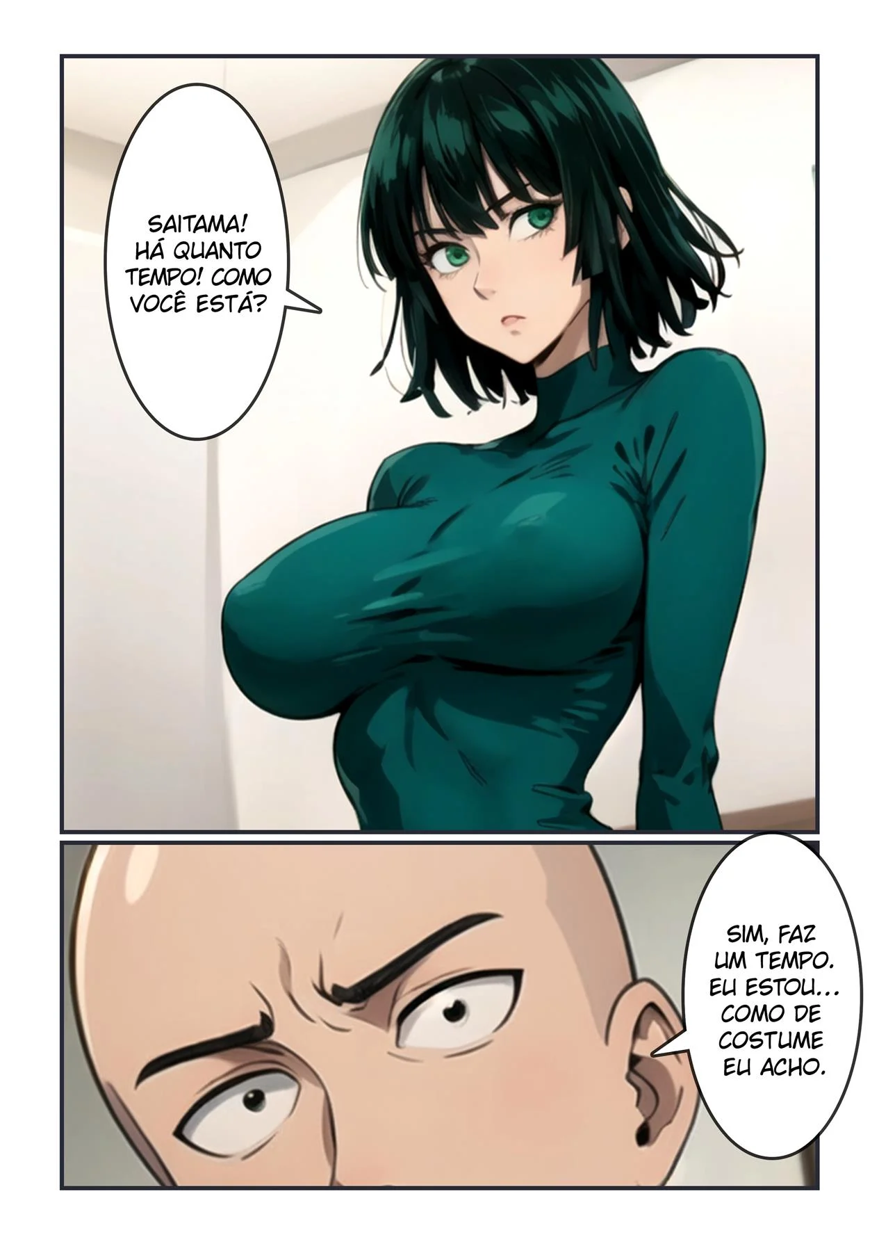 Fubuki te domina com seu corpo ardente em cenas proibidas - Hentai One Punch Man