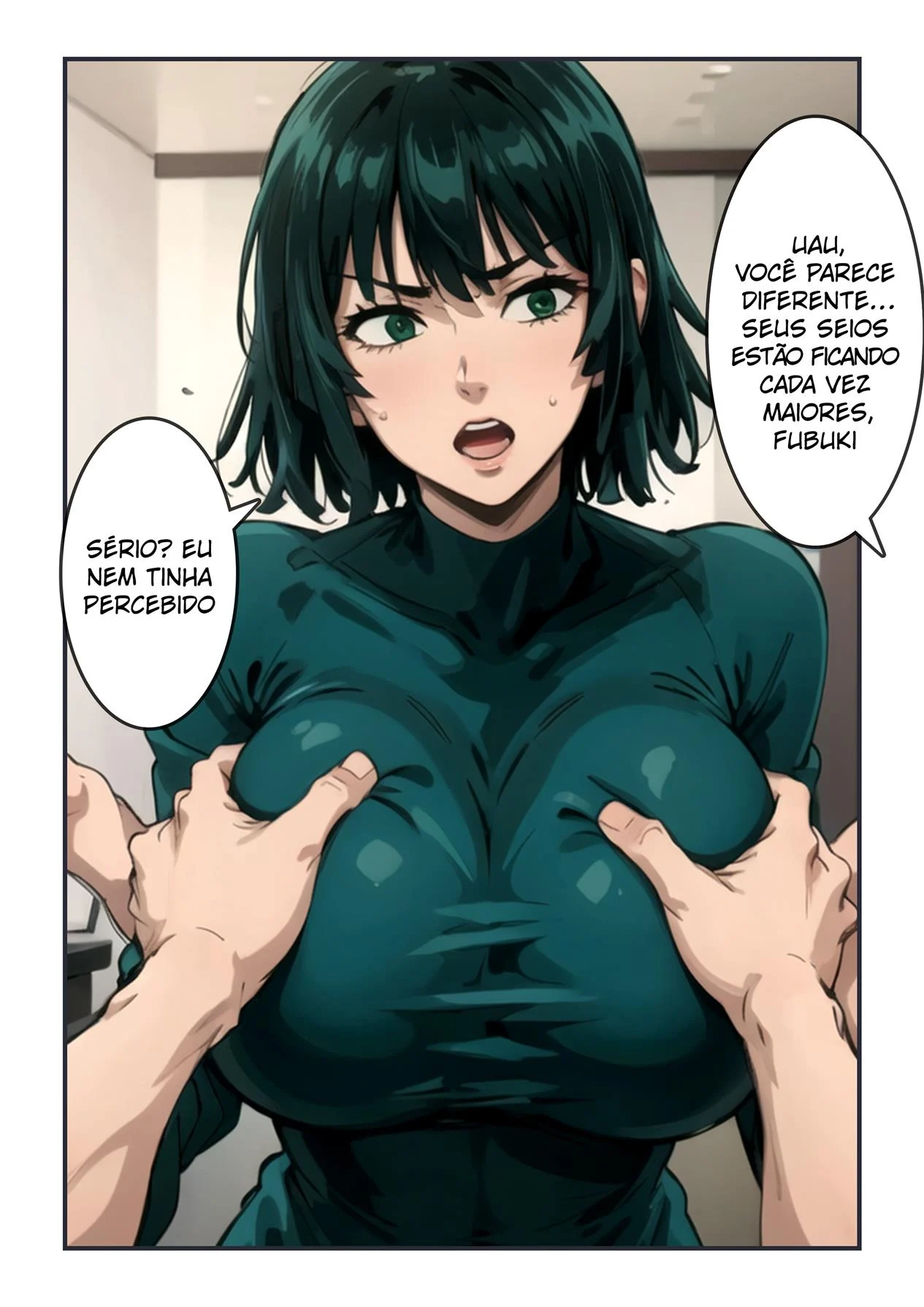 Fubuki te domina com seu corpo ardente em cenas proibidas - Hentai One Punch Man