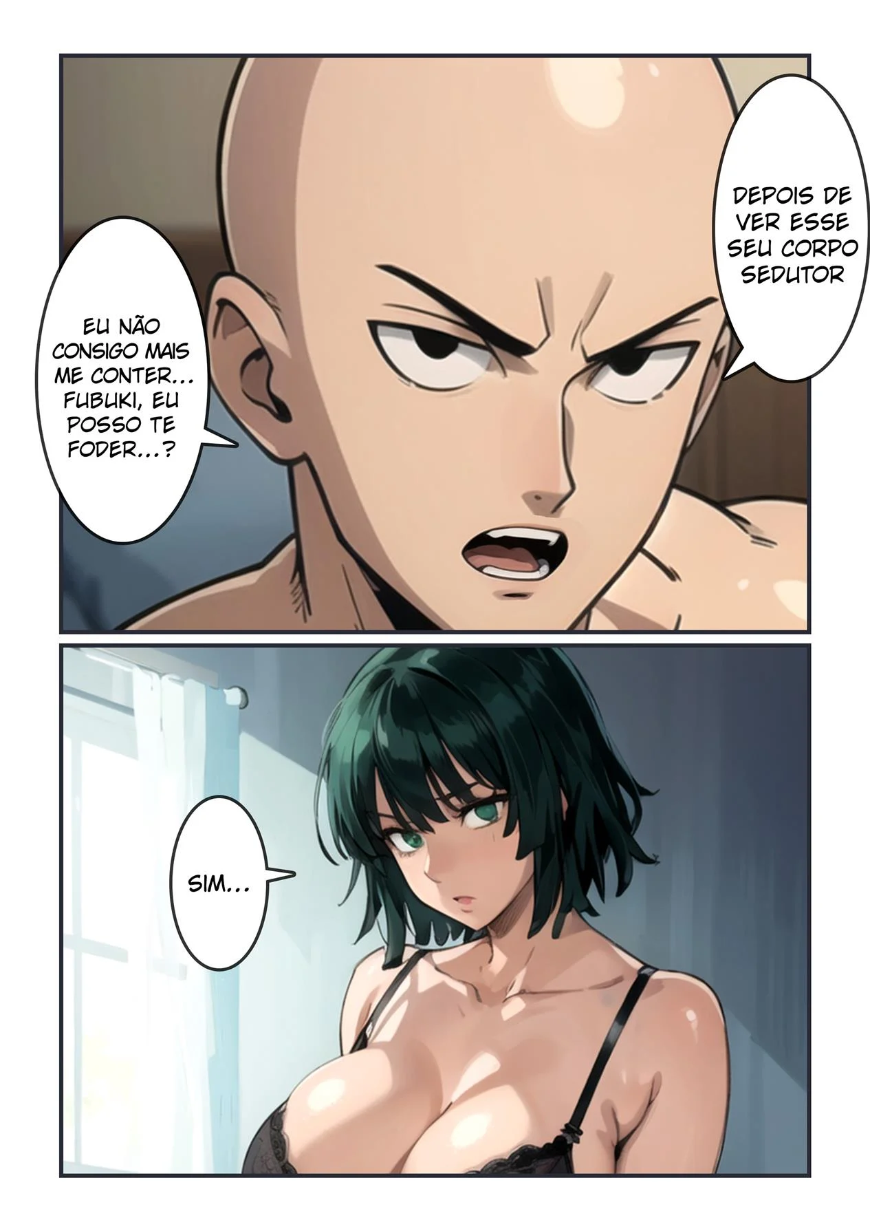 Fubuki te domina com seu corpo ardente em cenas proibidas - Hentai One Punch Man