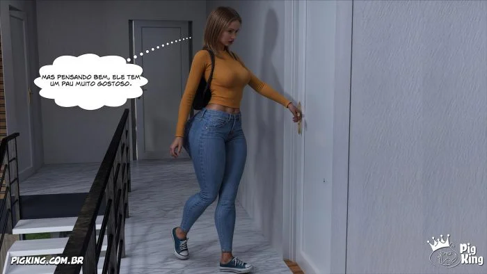 Sexo Explícito Selina: Foda Brutal em HQ 3D - PigKing Domina a Gostosa