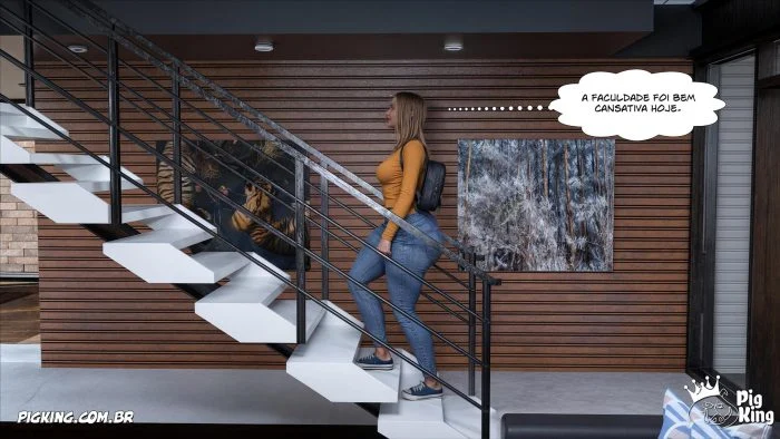 Sexo Explícito Selina: Foda Brutal em HQ 3D - PigKing Domina a Gostosa