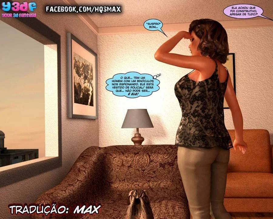 Explosão de Esperma em 3D: Quadrinhos Ardentes de Porno Hardcore
