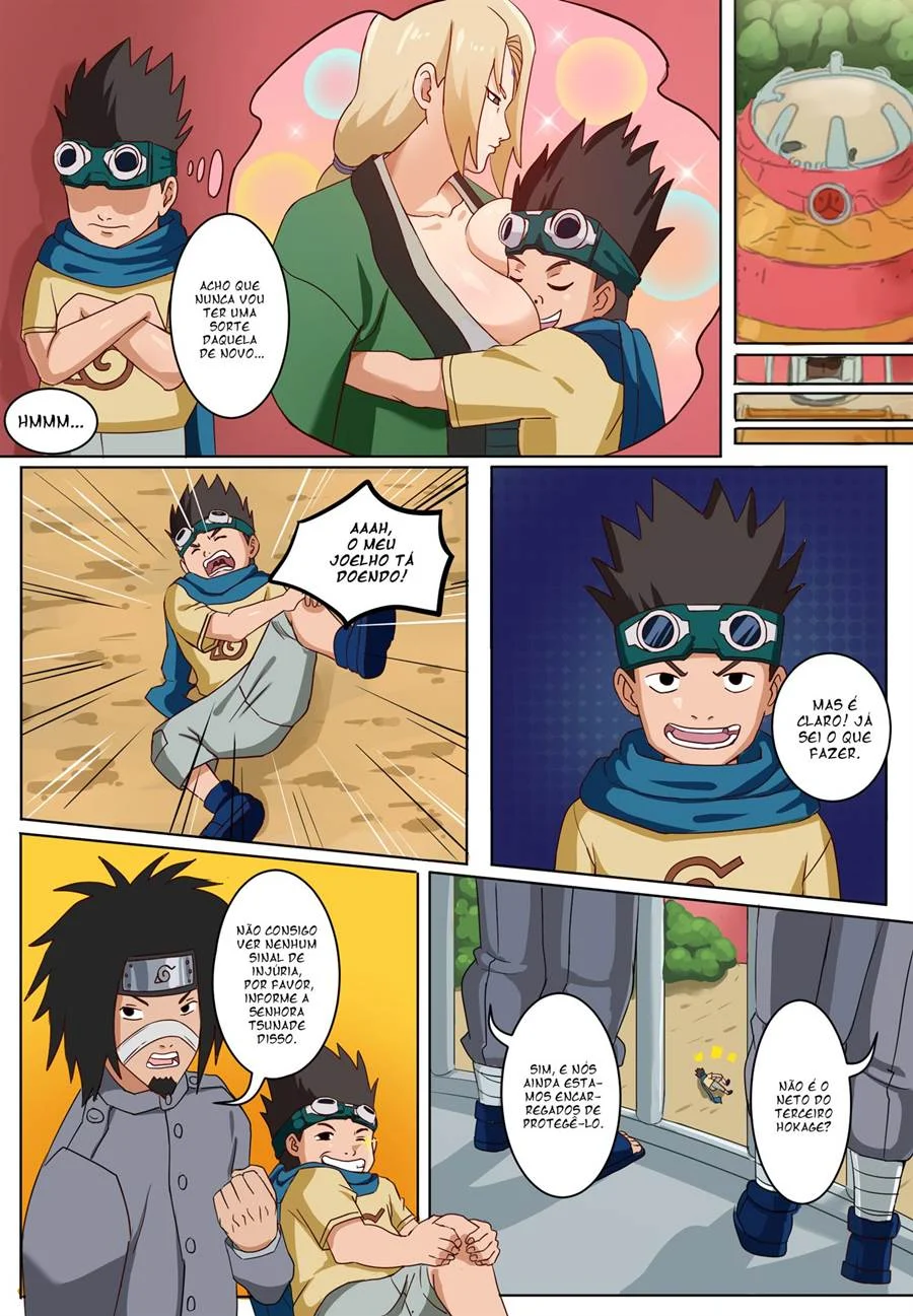 Tsunade domina Konohamaru com suas técnicas ninjas de prazer explícito — HQ Tsunade domina Konohamaru com suas técnicas ninjas de prazer explícito — HQ
