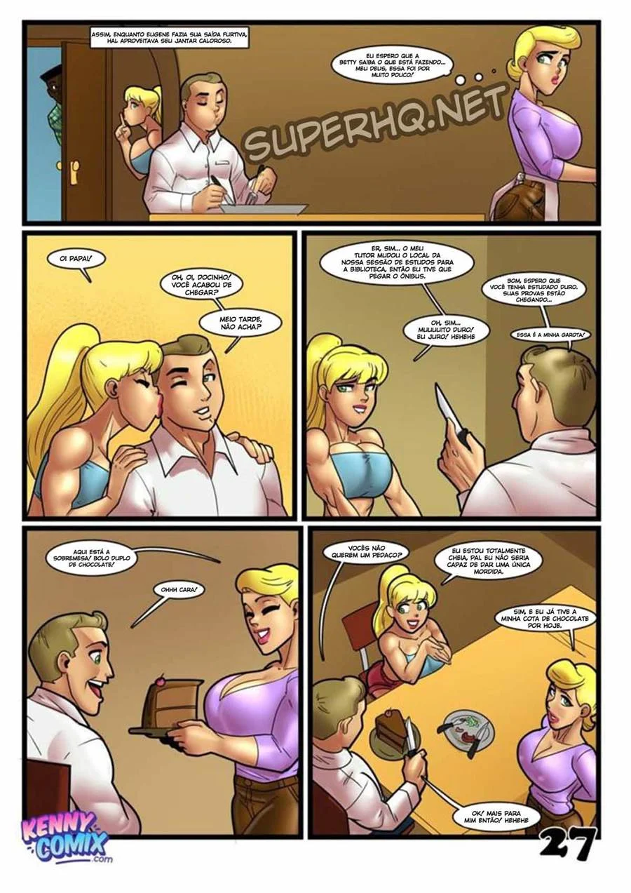 Quadrinhos Eróticos - Aula Particular com Gozada Inesquecível