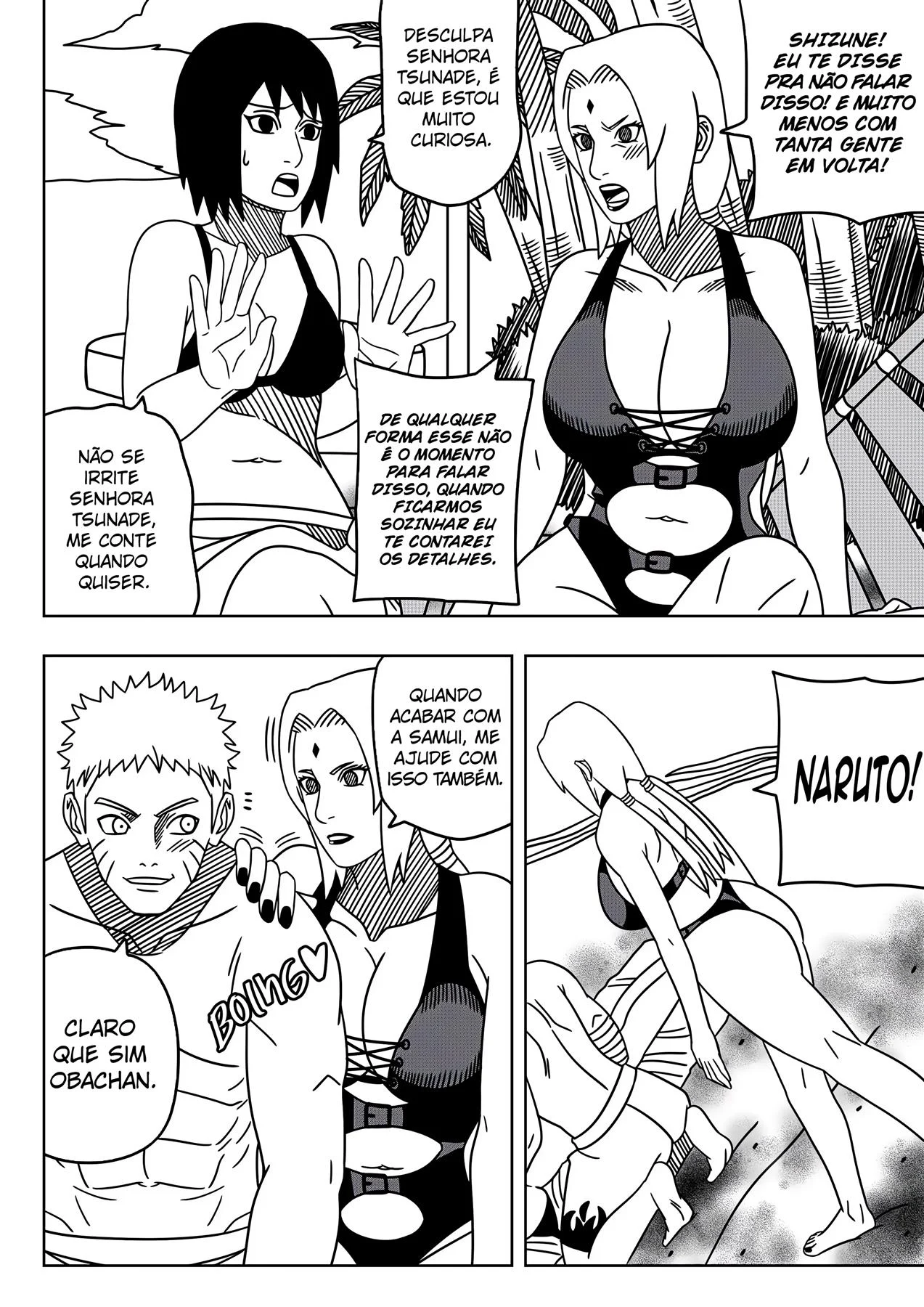 Porno Explícito: Suruba Enfrentando a Samui e a Tsunade com Naruto Porno Explícito: Suruba Enfrentando a Samui e a Tsunade com Naruto