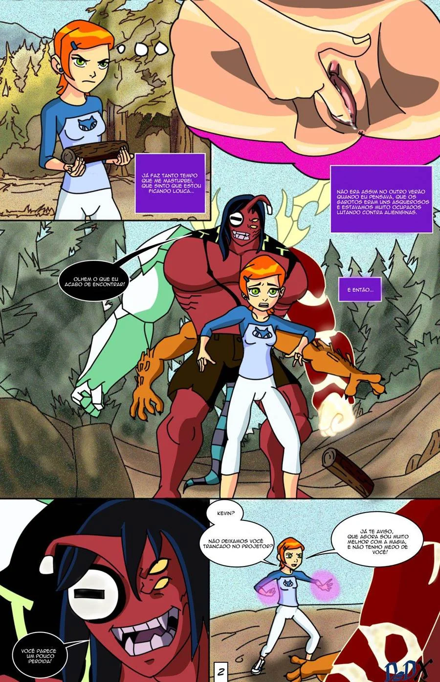 Sexo Extraterrestre Explícito: Gwen e Kevin em Ação Proibida no Ben 10 Sexo Extraterrestre Explícito: Gwen e Kevin em Ação Proibida no Ben 10