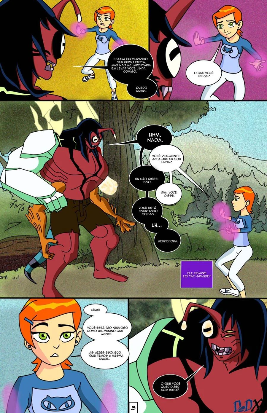 Sexo Extraterrestre Explícito: Gwen e Kevin em Ação Proibida no Ben 10 Sexo Extraterrestre Explícito: Gwen e Kevin em Ação Proibida no Ben 10