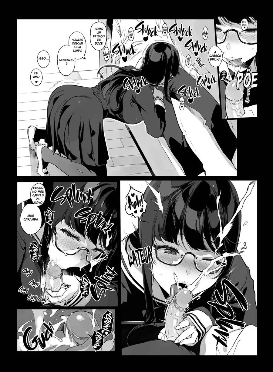 Sexo Explícito com a Senpai - Quadrinhos Sensuais e Imorais