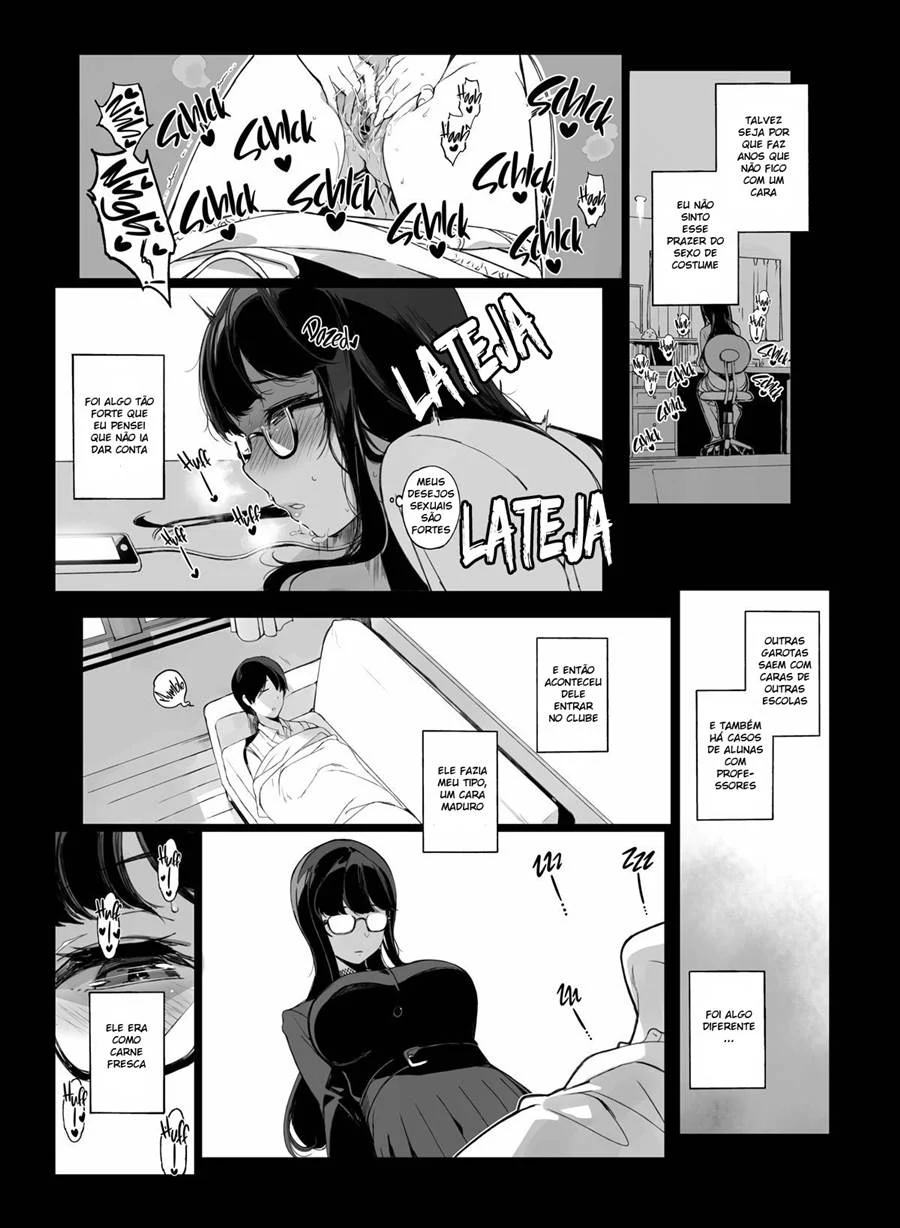 Sexo Explícito com a Senpai - Quadrinhos Sensuais e Imorais